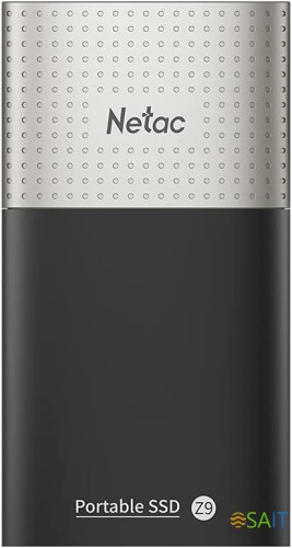 Накопитель SSD Netac USB-C 250Gb NT01Z9-250G-32BK Z9 1.8" черный