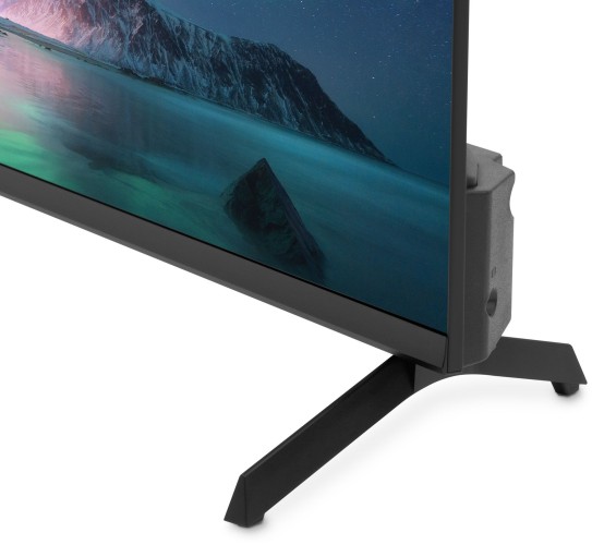 Телевизор LED Hyundai 43" H-LED43BU7006 Android TV Frameless Metal черный 4K Ultra HD 60Hz DVB-T DVB-T2 DVB-C DVB-S DVB-S2 USB WiFi Smart TV