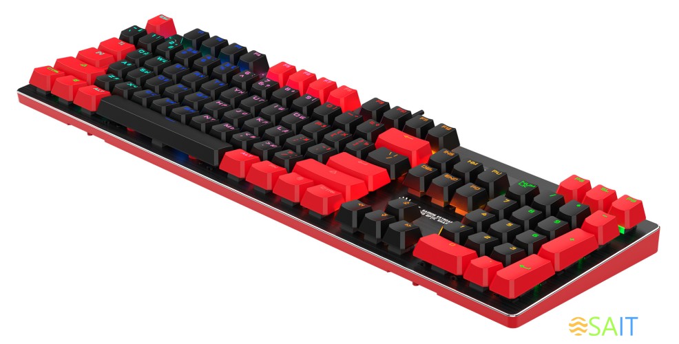 Клавиатура A4Tech Bloody B820N механическая черный/красный USB for gamer LED (B820N ( BLACK + RED))