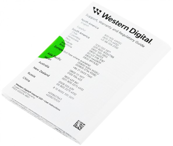 Накопитель SSD WD SATA-III 240GB WDS240G3G0A Green 2.5"