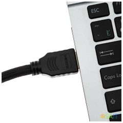 Кабель аудио-видео Cactus CS-HDMI.2-7 HDMI (m)/HDMI (m) 7м. позолоч.конт. черный