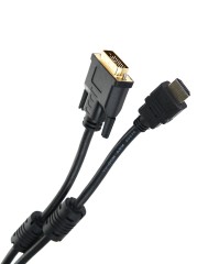 Кабель TV-COM HDMI to DVI-D (19M -25M) 2м, 2 фильтра