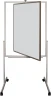 Флипчарт Silwerhof DAILY лак 70x100см на роликах белый вращающаяся