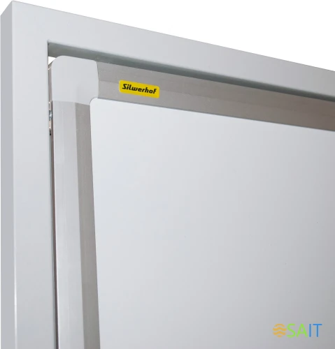 Флипчарт Silwerhof DAILY лак 70x100см на роликах белый вращающаяся