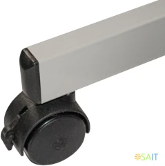 Флипчарт Silwerhof DAILY лак 70x100см на роликах белый вращающаяся