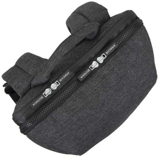 Рюкзак для ноутбука 15.6" Riva 8861 черный полиуретан/полиэстер