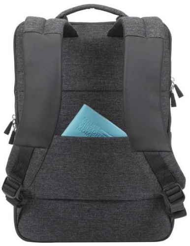 Рюкзак для ноутбука 15.6" Riva 8861 черный полиуретан/полиэстер