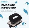 Дырокол Kw-Trio 09652black макс.:16лист. пластик черный отв.:2