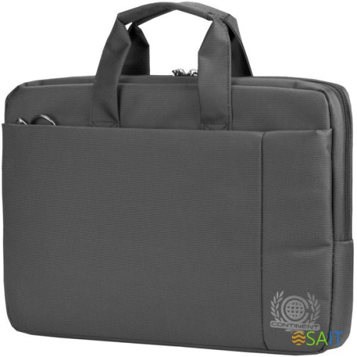 Сумка для ноутбука 15.6" Continent CC-215 GR серый нейлон/полиэстер