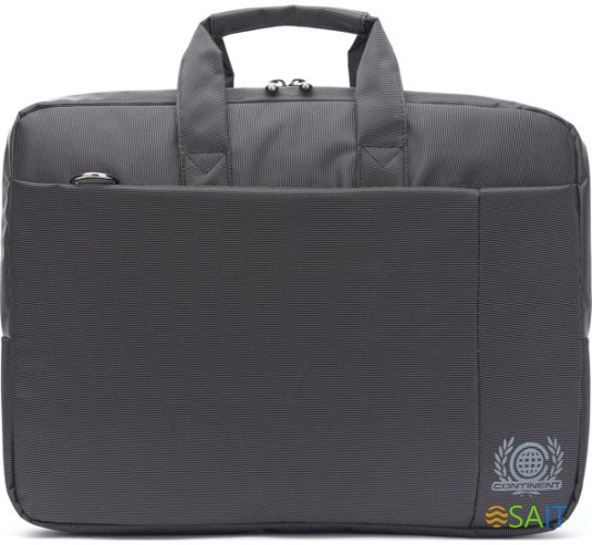 Сумка для ноутбука 15.6" Continent CC-215 GR серый нейлон/полиэстер