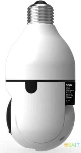 Камера видеонаблюдения IP Digma DiVision 301 Wi-Fi 3.6-3.6мм цв. корп.:белый (DV301)