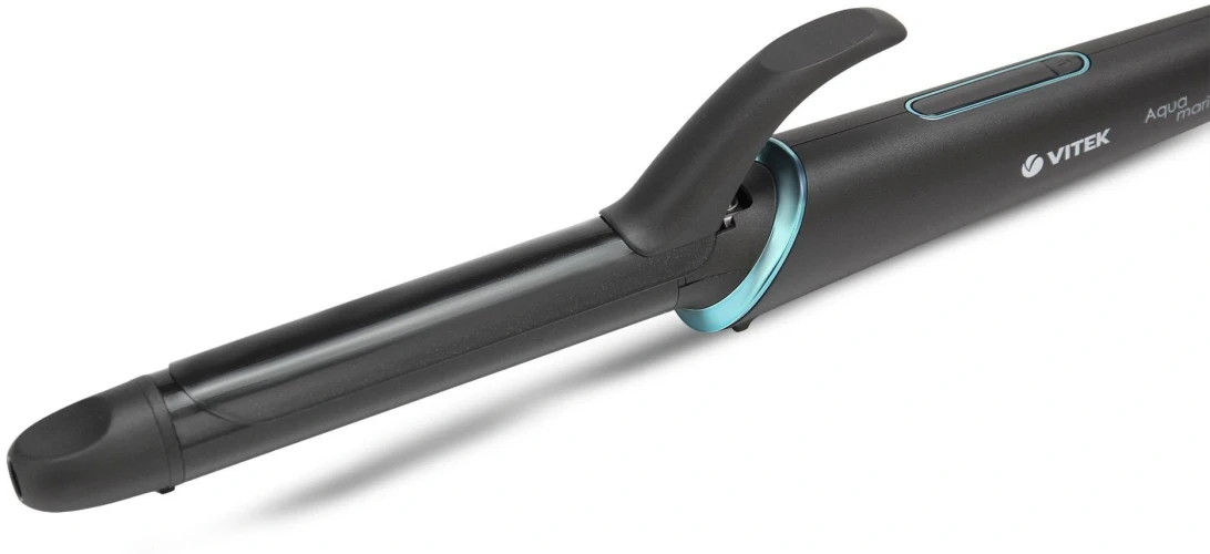 Щипцы Vitek Aquamarine VT-2312 50Вт черный макс.темп.:200С покрытие:керамическое