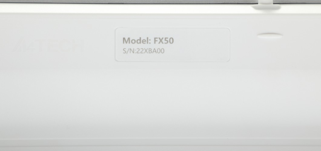 Клавиатура A4Tech Fstyler FX50 белый USB slim Multimedia (FX50 WHITE)