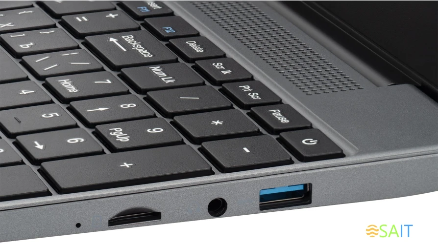 Ноутбук IRU Калибр 15PH Ryzen 5 5500U 16Gb SSD1Tb AMD Radeon Rx Vega 7 15.6" IPS FHD (1920x1080) Free DOS black WiFi BT Cam 4350mAh (2054003)