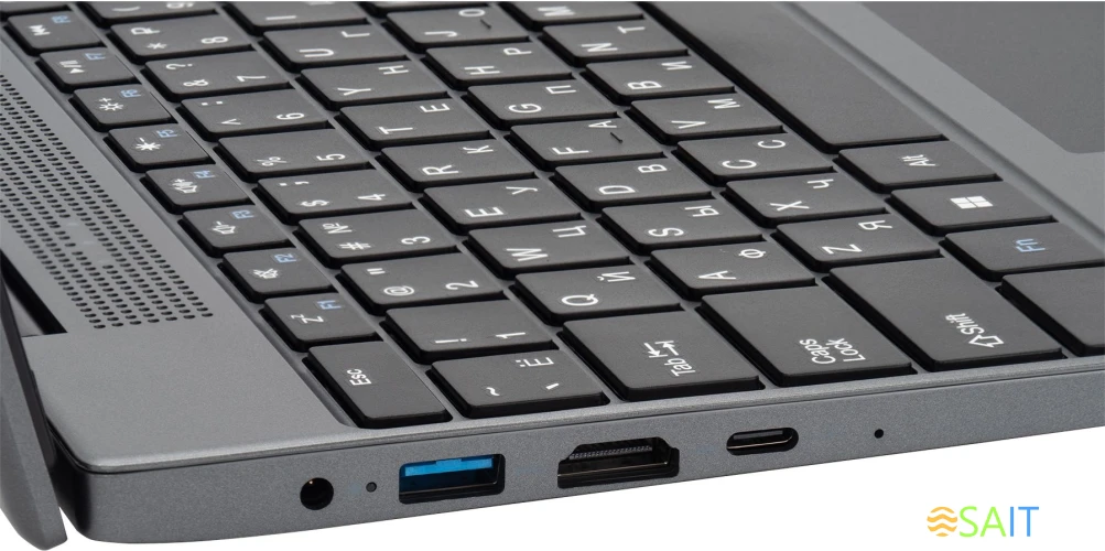 Ноутбук IRU Калибр 15PH Ryzen 5 5500U 16Gb SSD1Tb AMD Radeon Rx Vega 7 15.6" IPS FHD (1920x1080) Free DOS black WiFi BT Cam 4350mAh (2054003)