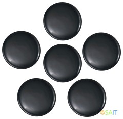 Магнит Silwerhof Classic для досок пластик черный d30мм круглый (упак.:10шт)