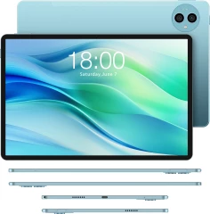 Планшет Teclast P50 T606 (1.6) 8C RAM6Gb ROM128Gb 11" IPS 1280x800 4G 1Sim Android 14 голубой 13Mpix 5Mpix BT WiFi microSD 1Tb 8000mAh