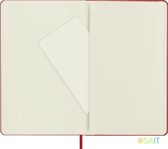 Блокнот Moleskine CLASSIC QP061R Large 130х210мм 240стр. клетка твердая обложка красный