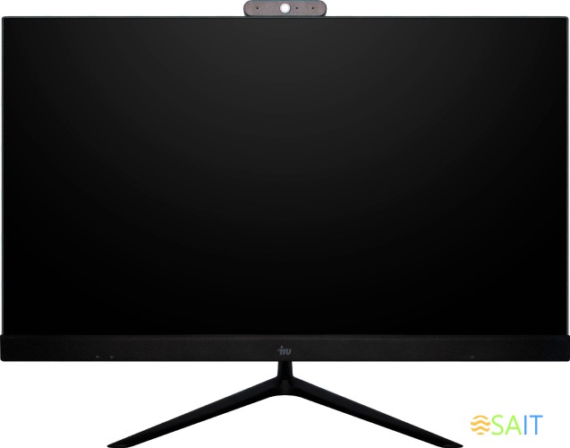 Моноблок IRU Office 23IH5P 23.8" Full HD i3 10100 (3.6) 16Gb SSD256Gb UHDG 630 Free DOS GbitEth WiFi BT 120W Cam черный 1920x1080