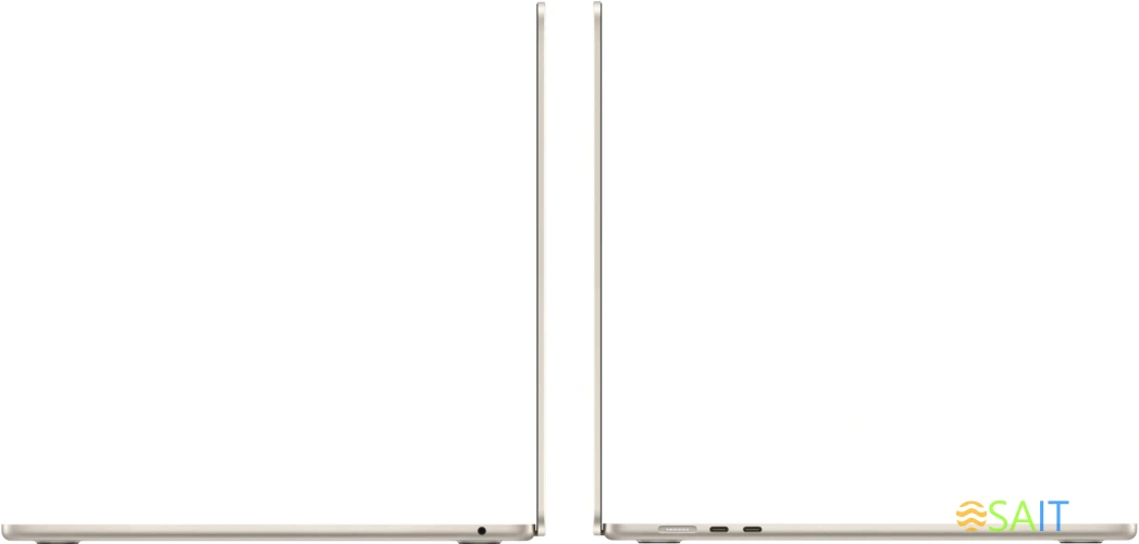 Ноутбук Apple MacBook Air A3241 M4 10 core 16Gb SSD512Gb/10 core GPU 15.3" Liquid Retina (2880x1864) macOS star WiFi BT Cam (MW1K3LL/A)