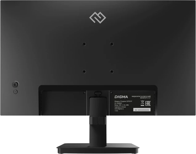 Монитор Digma 21.5" Progress 22P201F черный IPS LED 16:9 HDMI матовая 250cd 178гр/178гр 1920x1080 75Hz VGA FHD 2.65кг