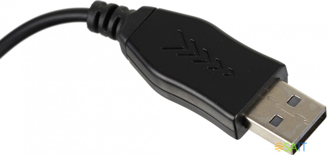 Наушники с микрофоном A4Tech HU-35 черный 2м накладные USB оголовье