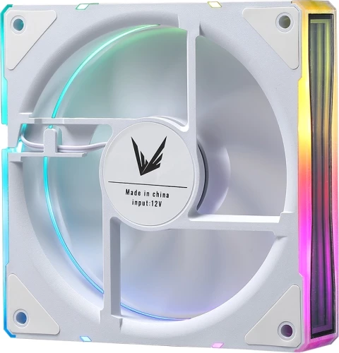 Вентилятор для корпуса Formula Floe Plus 12WH ARGB 120х120x25 белый 4-pin 26.8дБ (FLOE PLUS 12WH ARPW) Ret