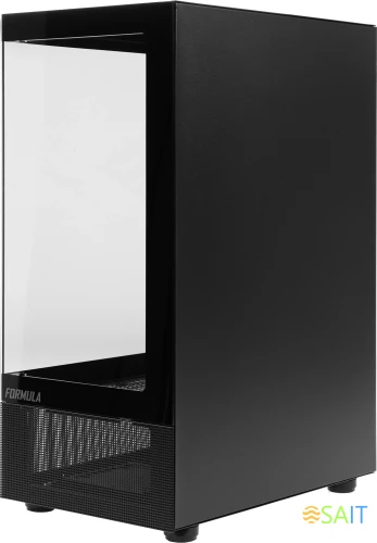 Корпус Formula Crystal Z1 черный без БП ATX 2xUSB2.0 1xUSB3.0 audio bott PSU