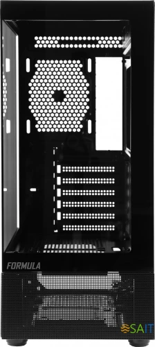 Корпус Formula Crystal Z1 черный без БП ATX 2xUSB2.0 1xUSB3.0 audio bott PSU