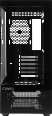 Корпус Formula Crystal Z1 черный без БП ATX 3x120mm 2xUSB2.0 1xUSB3.0 audio bott PSU