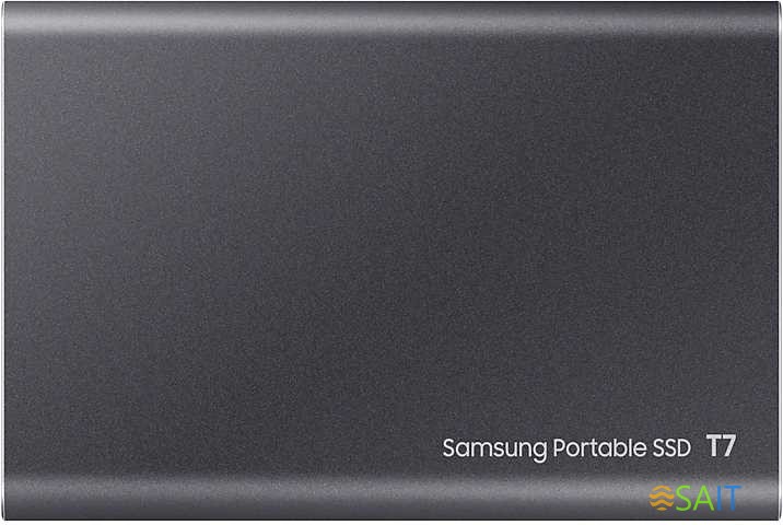 Накопитель SSD Samsung USB-C 2Tb MU-PC2T0T/WW T7 1.8" черный