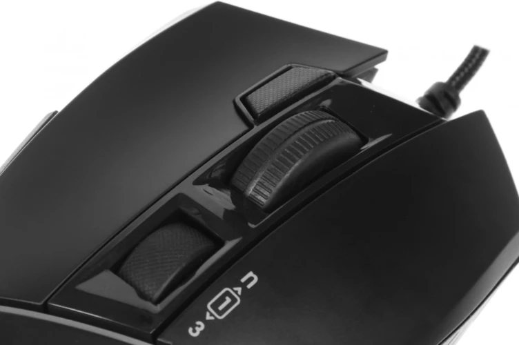 Мышь A4Tech Bloody W95 Max черный оптическая 12000dpi USB 10but (W95 MAX STONE BLACK)