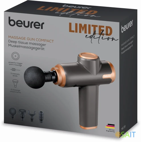 Массажер Beurer MG99 Limited Edition 26Вт черный (101.42)