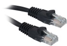 Патч-корд Buro UTP 4 пары cat.5E CCA molded 1.5м черный RJ-45 (m)-RJ-45 (m)