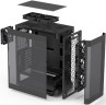 Корпус Zalman i4 черный без БП ATX 8x120mm 6x140mm 1xUSB2.0 2xUSB3.0 audio bott PSU