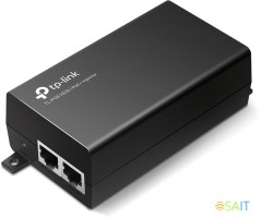 Инжектор PoE+ TP-Link POE160S 10/100/1000BASE-T 100-240В(АС)