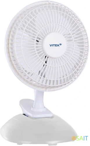 Вентилятор настольный Vitek VTF-0610 13Вт скоростей:3 белый