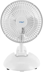 Вентилятор настольный Vitek VTF-0610 13Вт скоростей:3 белый