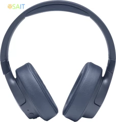 Гарнитура мониторные JBL Tune 760NC 1.2м синий беспроводные bluetooth оголовье (JBLT760NCBLU)