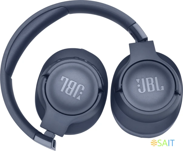 Гарнитура мониторные JBL Tune 760NC 1.2м синий беспроводные bluetooth оголовье (JBLT760NCBLU)