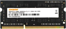 Память DDR3 4GB 1600MHz Digma DGMAS31600004S RTL PC3-12800 CL11 SO-DIMM 204-pin 1.35В single rank Ret
