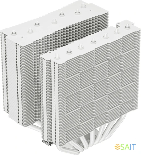 Устройство охлаждения(кулер) Deepcool Assassin 4S Soc-AM5/AM4/1151/1200/2066/1700 белый 4-pin 22.6-29.3dB Al+Cu 250W 1380gr Ret (R-ASN4S-WHGPMN-G)