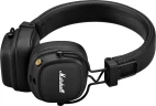 Гарнитура накладные Marshall Major IV черный беспроводные bluetooth оголовье (MAJOR IV BLACK)