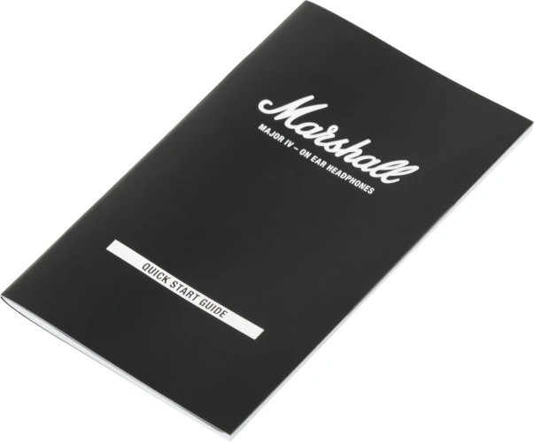 Гарнитура накладные Marshall Major IV черный беспроводные bluetooth оголовье (MAJOR IV BLACK)