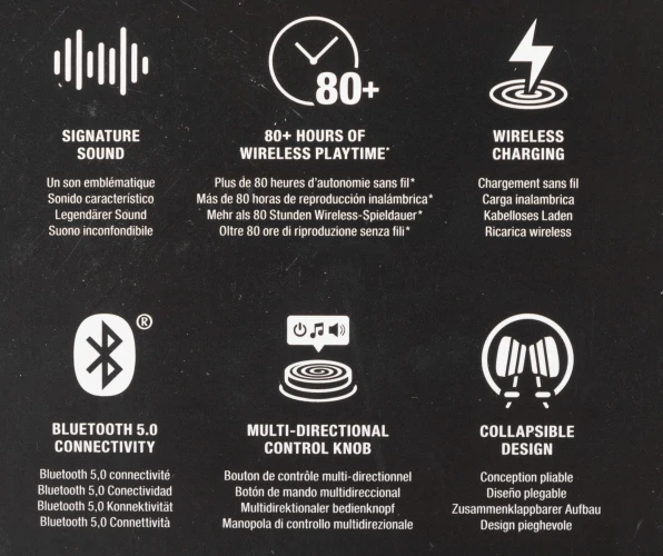 Гарнитура накладные Marshall Major IV черный беспроводные bluetooth оголовье (MAJOR IV BLACK)