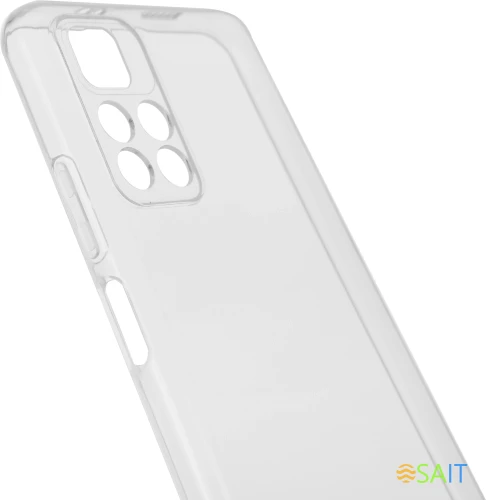 Чехол (клип-кейс) BoraSCO для Xiaomi Poco M4 Pro прозрачный (70105)