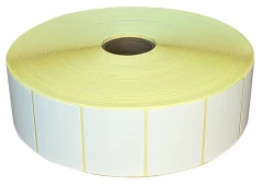 Термоэтикетки Cactus Eco CS-TE58404000 сег.:58x40мм самоклей. д.вт.40мм 4000шт/рул белый