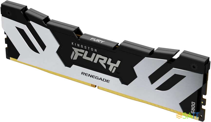 Память DDR5 32GB 6400MHz Kingston KF564C32RS-32 Fury Renegade Silver XMP RTL Gaming PC5-51200 CL32 DIMM 288-pin 1.4В с радиатором Ret