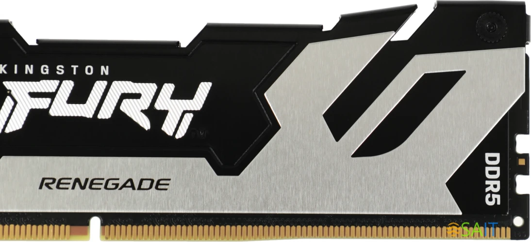 Память DDR5 32GB 6400MHz Kingston KF564C32RS-32 Fury Renegade Silver XMP RTL Gaming PC5-51200 CL32 DIMM 288-pin 1.4В с радиатором Ret