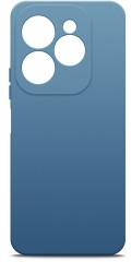 Чехол (клип-кейс) BoraSCO для Infinix Hot 40i/Smart 8/8 Plus/8 Pro Silicone Case 72661 синий